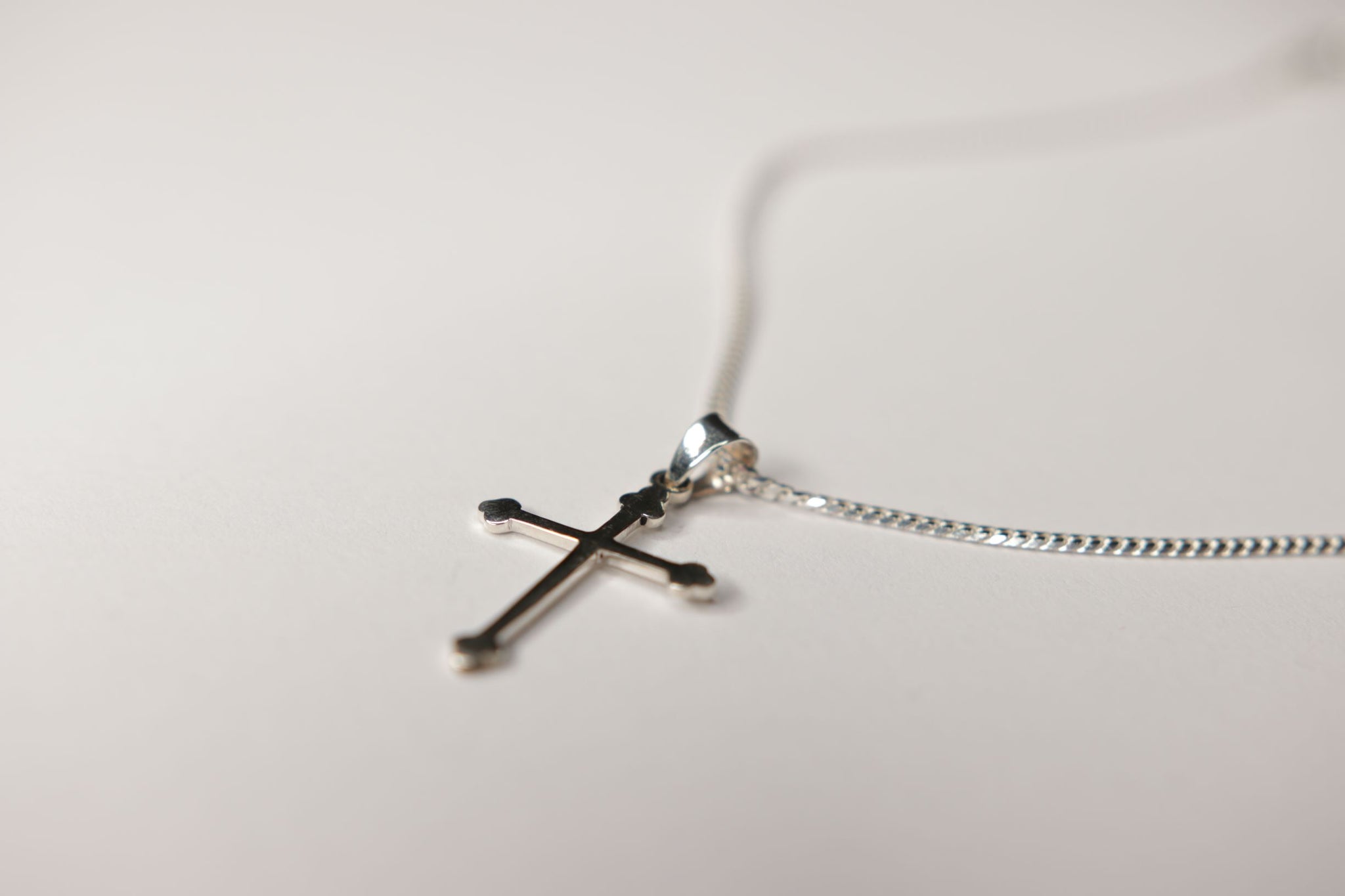 Silver Cross Pendant